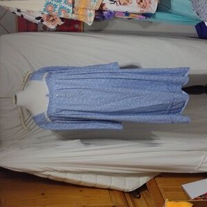 Beautiful Eileen West floral nightgown sz XL